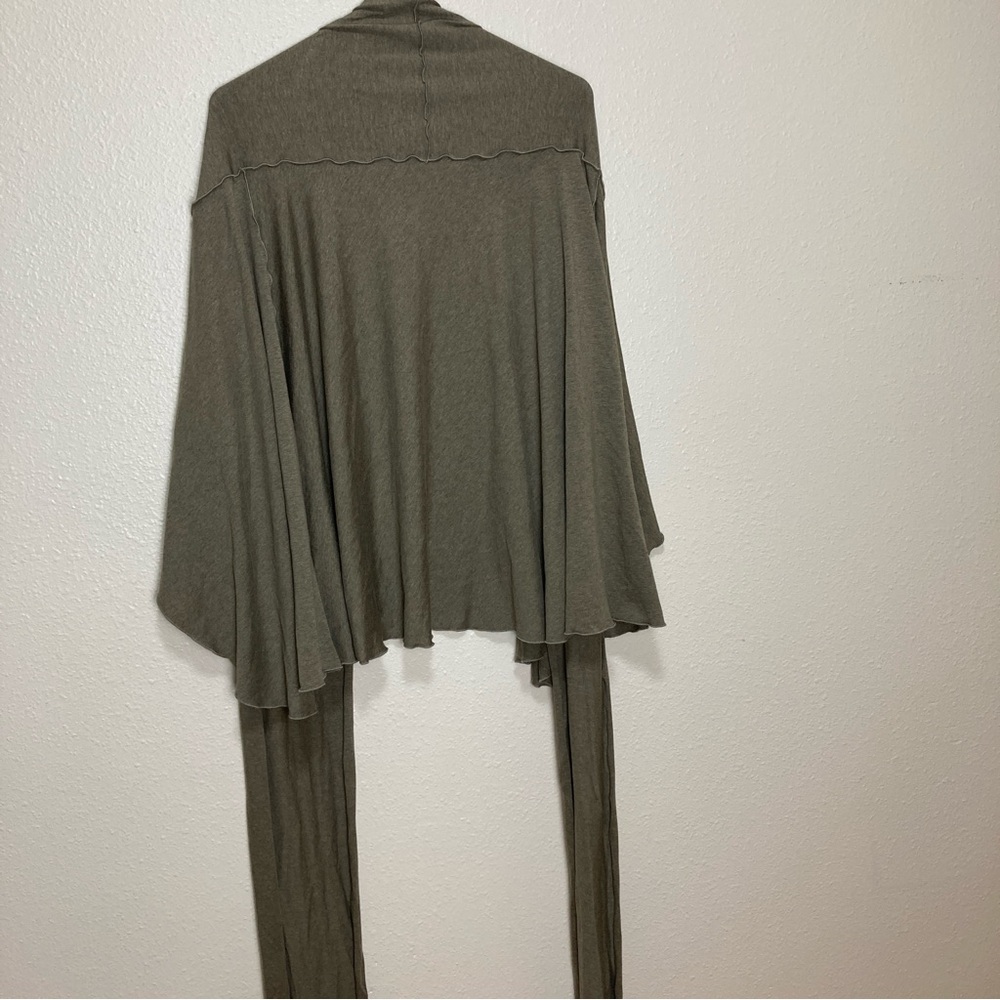 Angelrox Cape Wrap Womens One Size Green  Rayon Blend Fluttery Whimsigoth - Picture 2 of 16